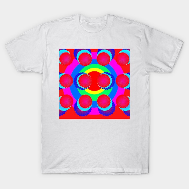 Pattern virus T-Shirt by GHOSTY